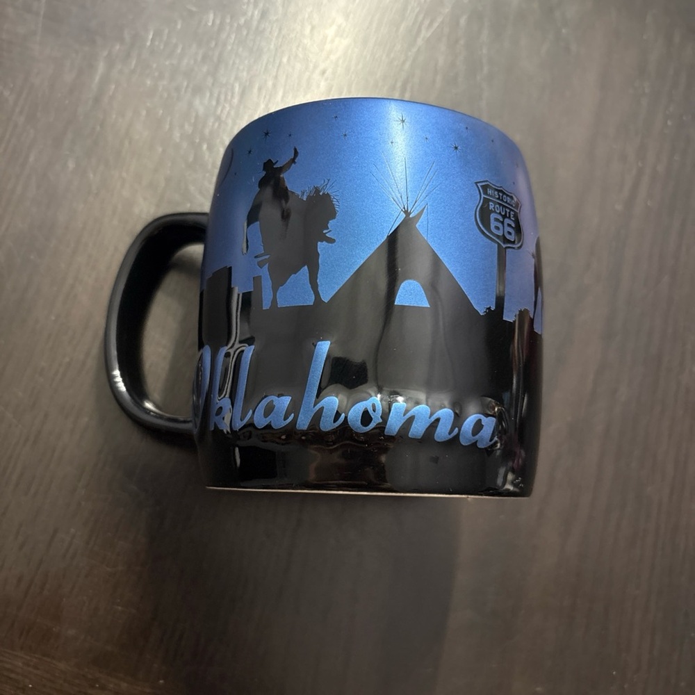 Blue and Black Dining Mugs